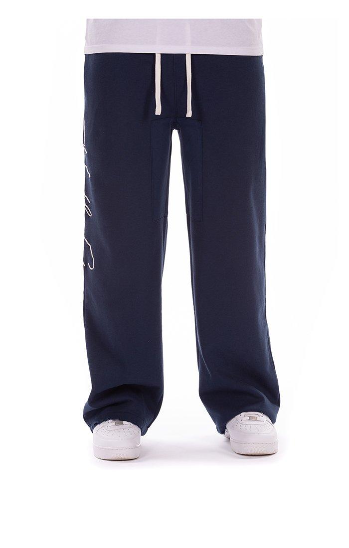 Hustle Gang Men's Berenstain Sweatpants - Blue - BLUE